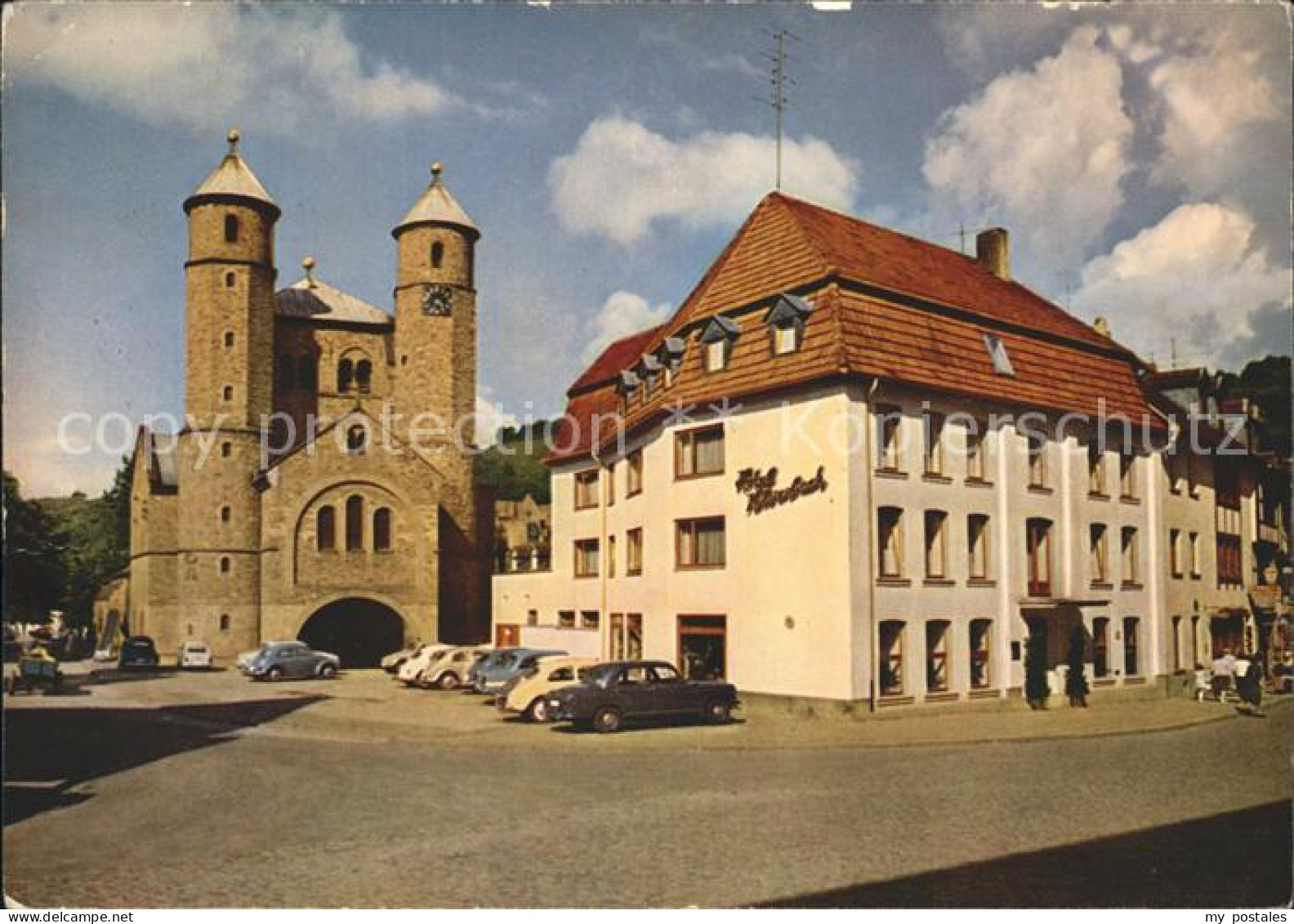 72035636 Muenstereifel Bad Kneippheilbad Marktplatz Stiftskirche Hotel Kolvenbac - Bad Münstereifel