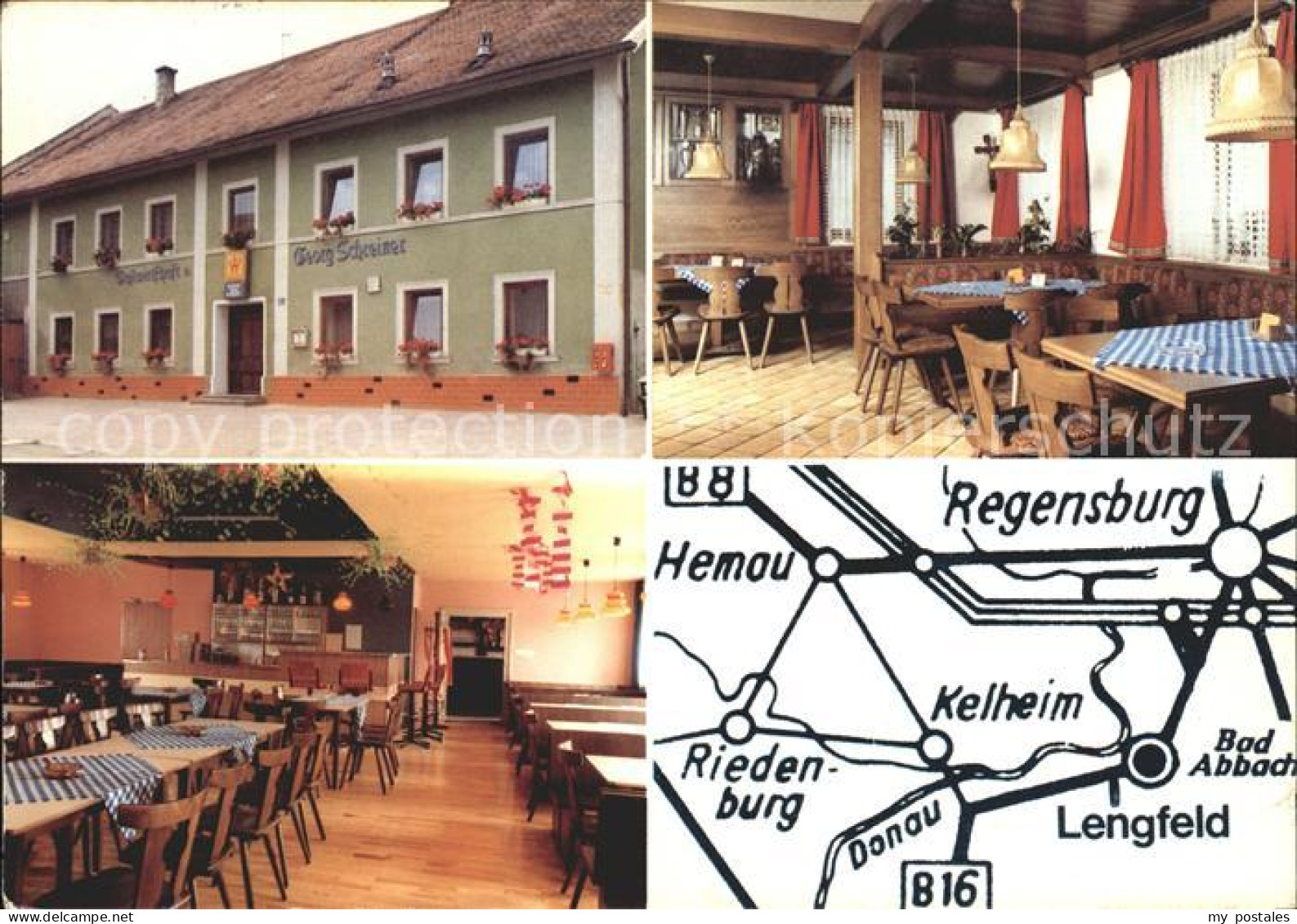 72035617 Bad Abbach Gasthof Schreiner Gaststube Lageplan Alkofen - Bad Abbach