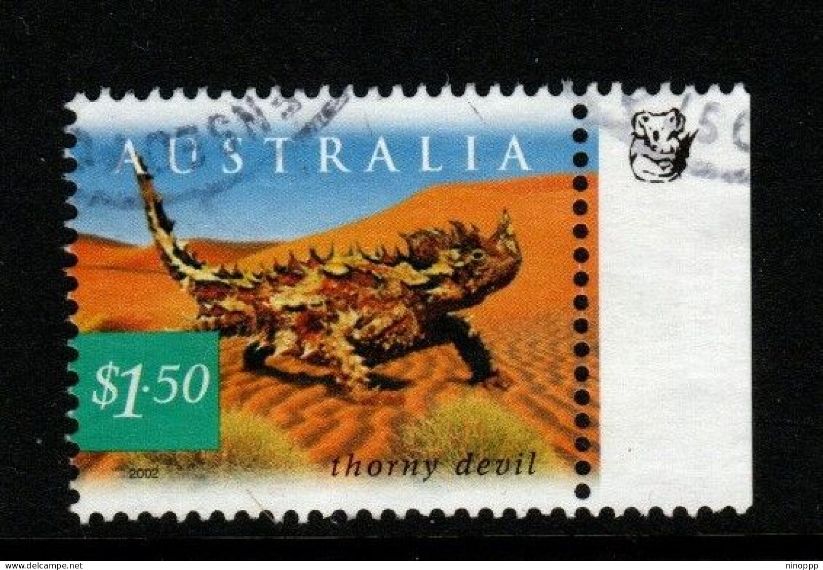 Australia Cat 1980a 2005 Nature Of Australia, $ 1 .50 Thorny Devil,reprint 2 Koala ,Used - Probe- Und Nachdrucke