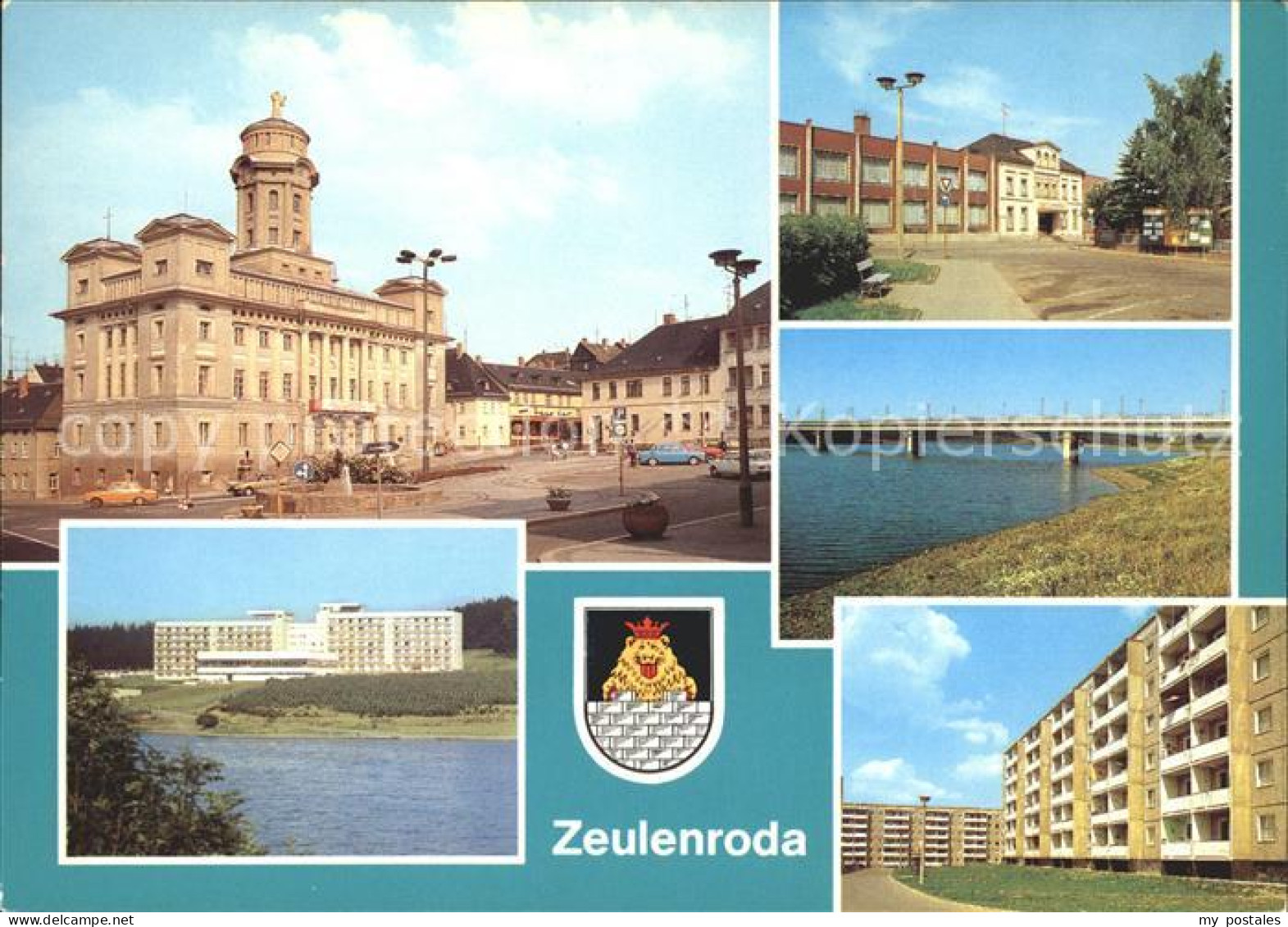72034672 Zeulenroda FDGB Erholungsheim Talsperre Zeulenroda Kreiskulturhaus Neub - Zeulenroda