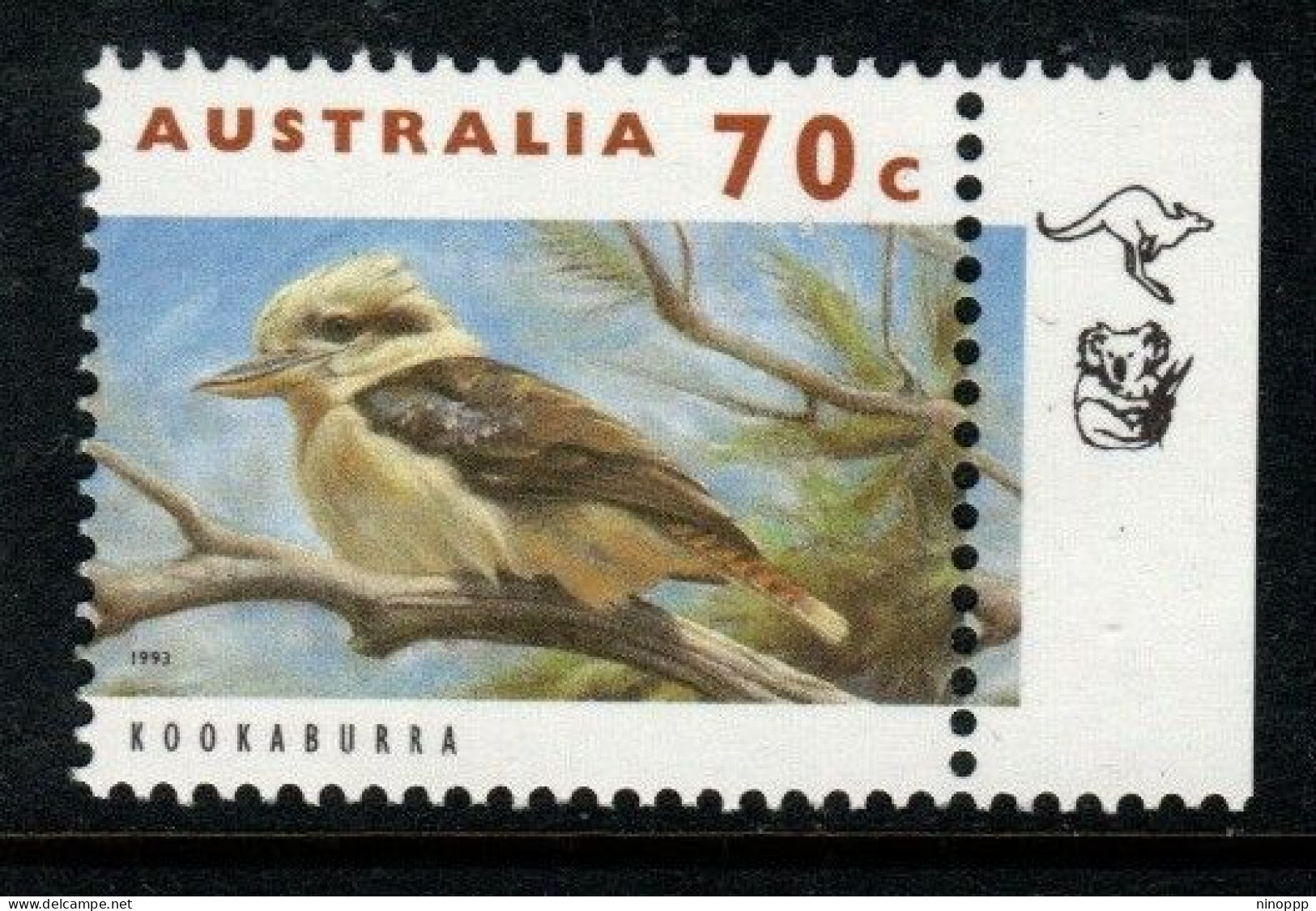 Australia Cat 1403f  Wildlife  70c Kookaburra  ,  1 Roo ,1 Koalas Reprint,mint Never Hinged - Prove & Ristampe