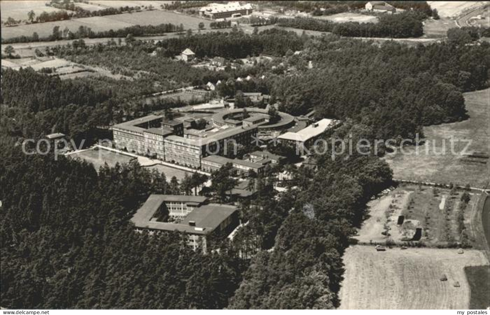 72034274 Bad Bramstedt Neues Krankenhaus Fliegeraufnahme Bad Bramstedt - Bad Bramstedt