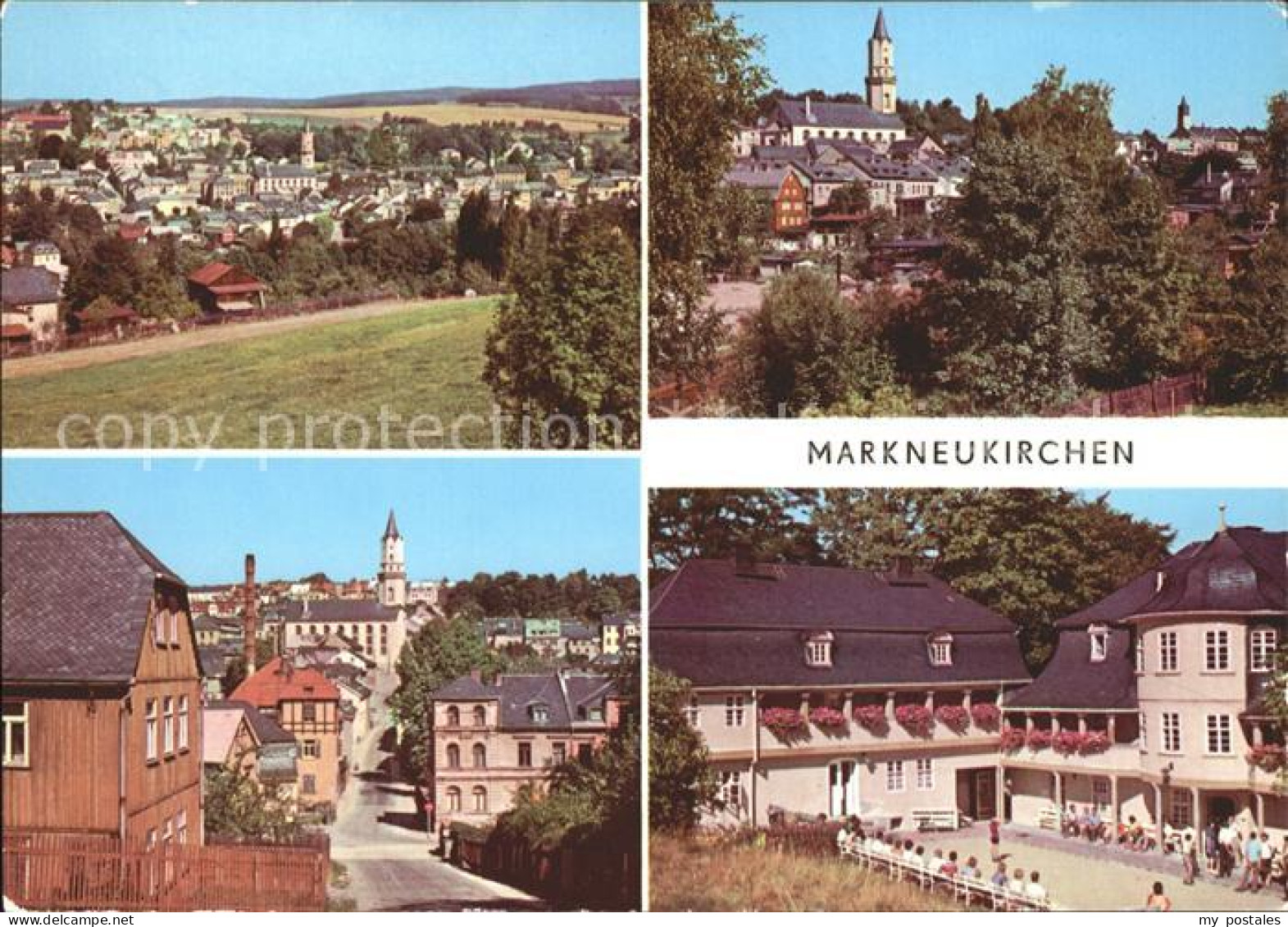 72034083 Markneukirchen Stadtblick Kirche Museum Markneukirchen - Markneukirchen