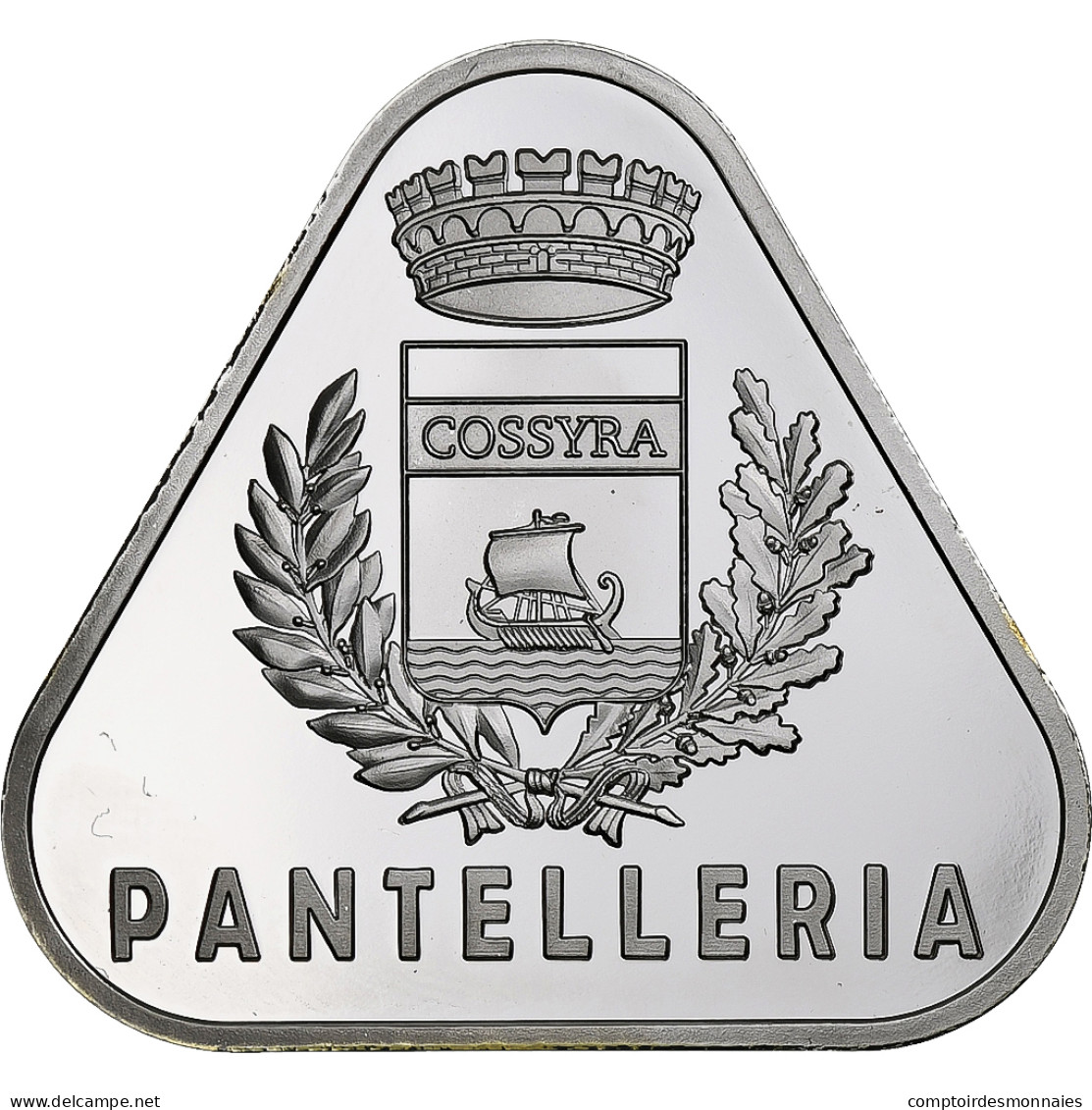 Italie, 500 Lire, Fantasy, 2023, Pantelleria, Cuivre Plaqué Argent, SPL - 500 Lire