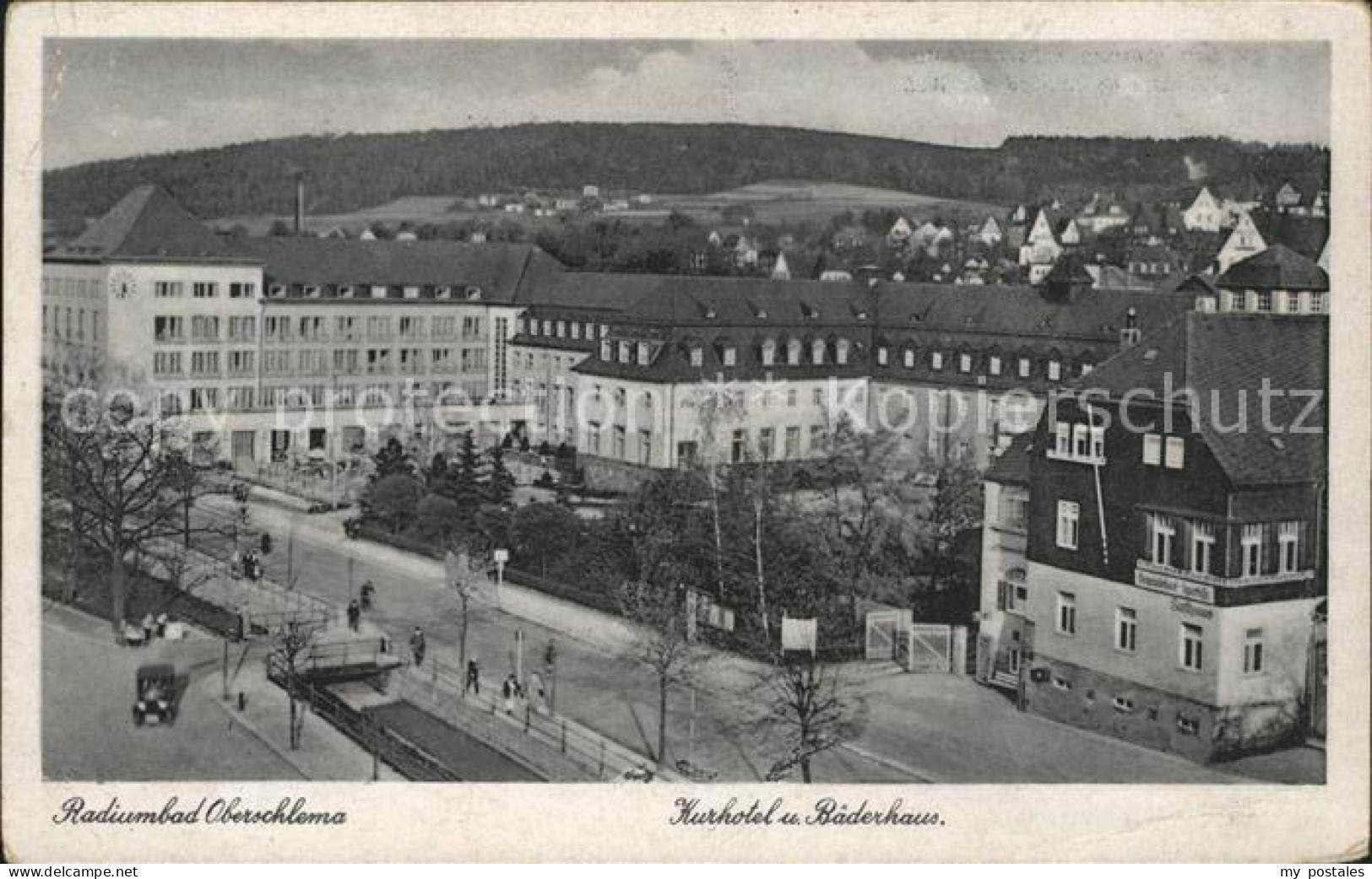 72033802 Oberschlema Erzgebirge Kurhotel Baederhaus  Oberschlema - Bad Schlema