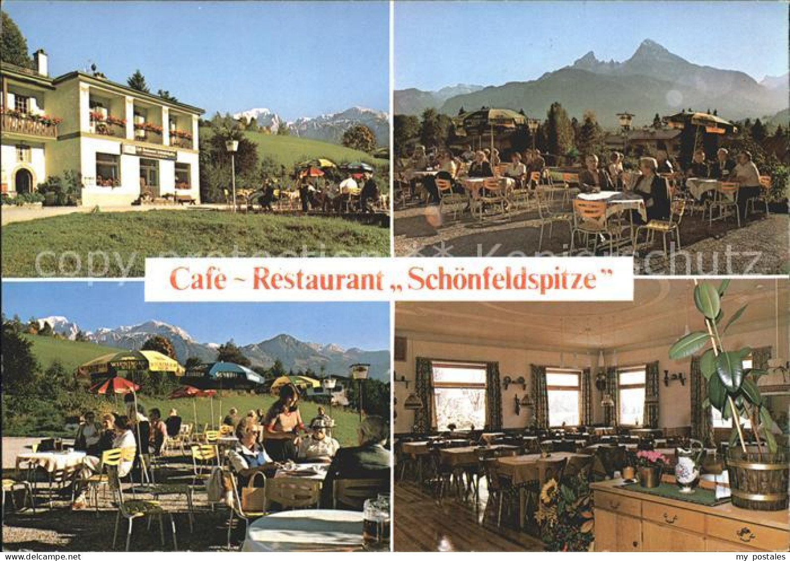 72032563 Stanggass Berchtesgaden Gasthof Cafe Restaurant Schoenfeldspitze Bischo - Bischofswiesen