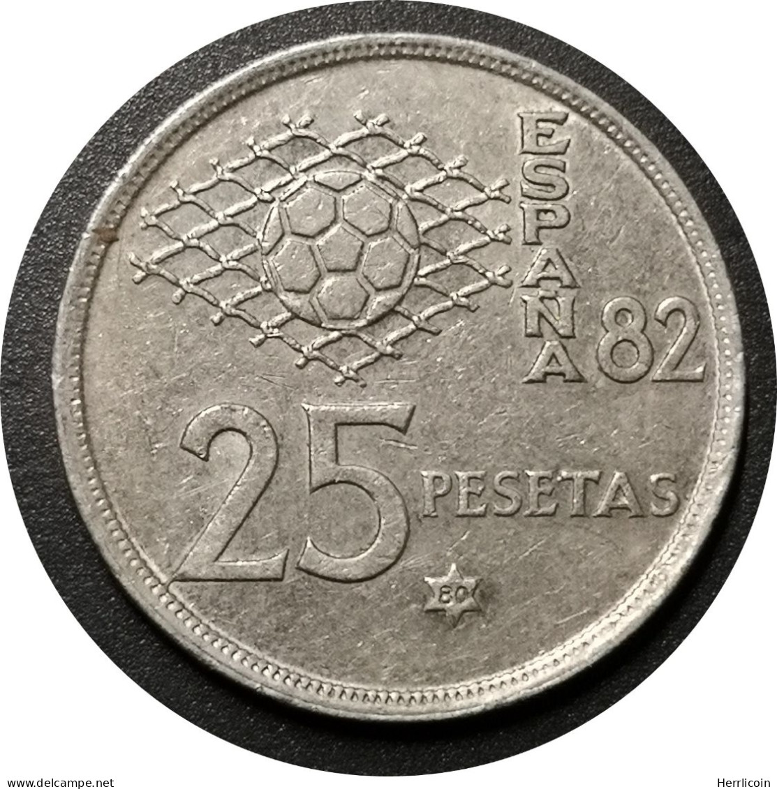 Monnaie Espagne - 1980 - 25 Pesetas España 82 - 25 Pesetas