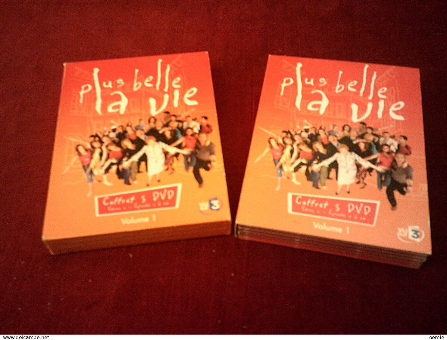 PLUS BELLE LA VIE SAISON 1 COFFRET 5 DVD EPISODES DE 1 A 30   //  30 FOIS 26 MIN ENVIRON - Collections & Sets