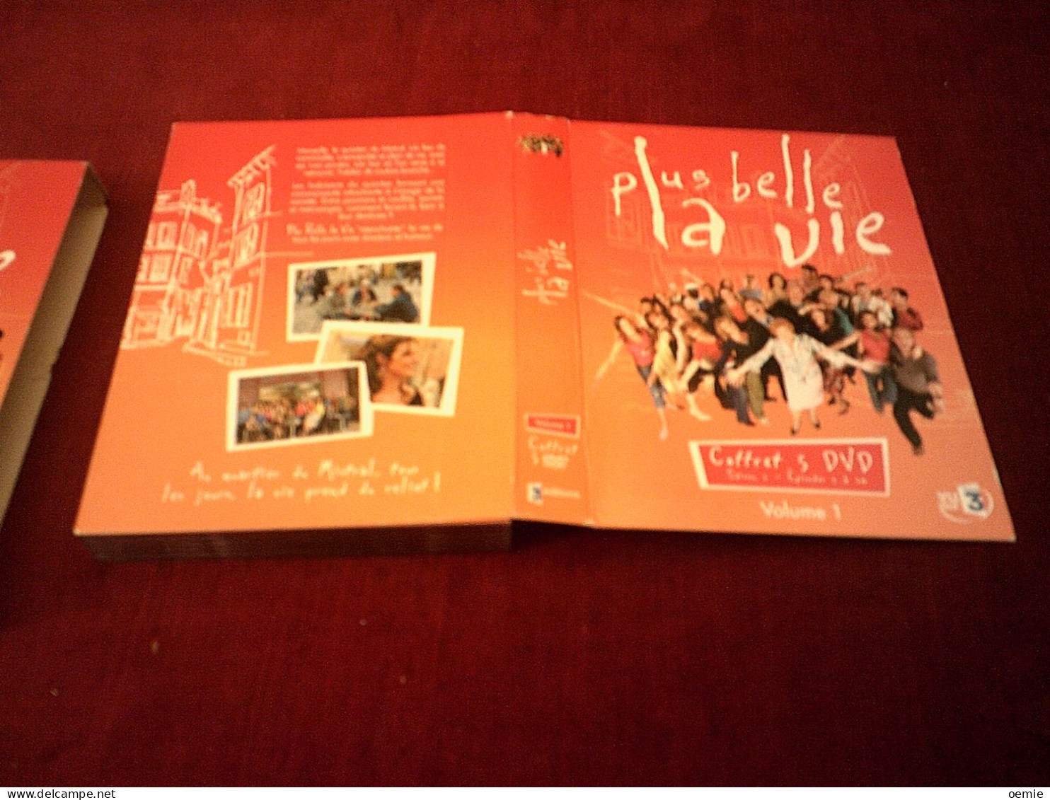 PLUS BELLE LA VIE SAISON 1 COFFRET 5 DVD EPISODES DE 1 A 30   //  30 FOIS 26 MIN ENVIRON - Colecciones & Series