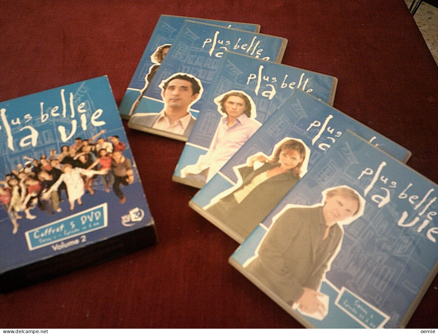 PLUS BELLE LA VIE SAISON 1 COFFRET 5 DVD EPISODES DE 31 A 60   //  30 FOIS 26 MIN ENVIRON - Konvolute