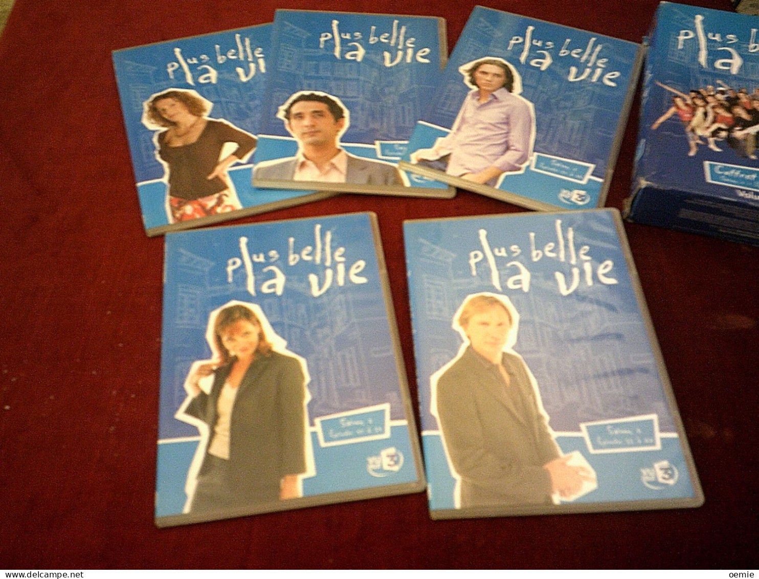 PLUS BELLE LA VIE SAISON 1 COFFRET 5 DVD EPISODES DE 31 A 60   //  30 FOIS 26 MIN ENVIRON - Collections & Sets