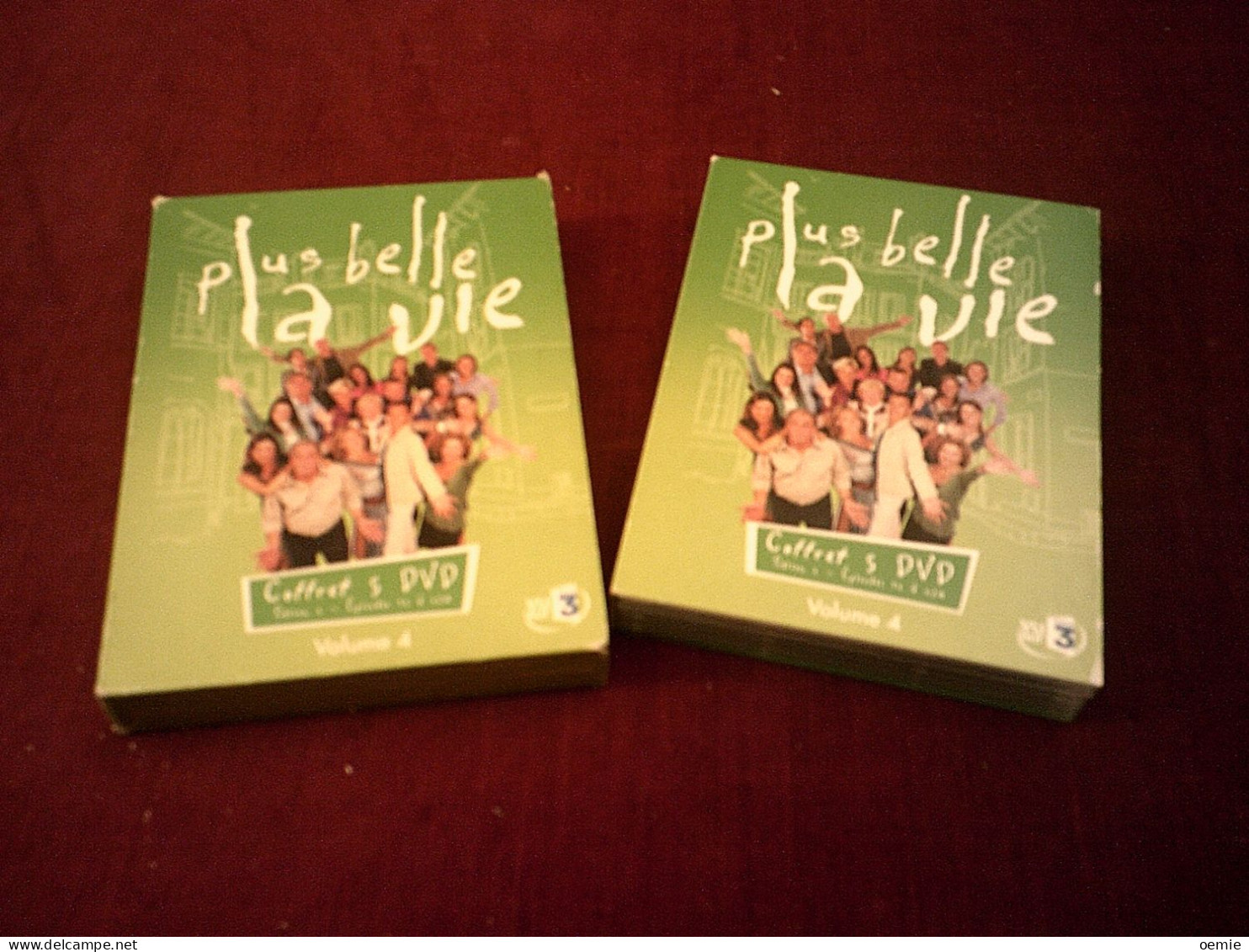 PLUS BELLE LA VIE SAISON 1 COFFRET 5 DVD EPISODES DE 91 A  120   //  30 FOIS 26 MIN ENVIRON - Collections, Lots & Séries