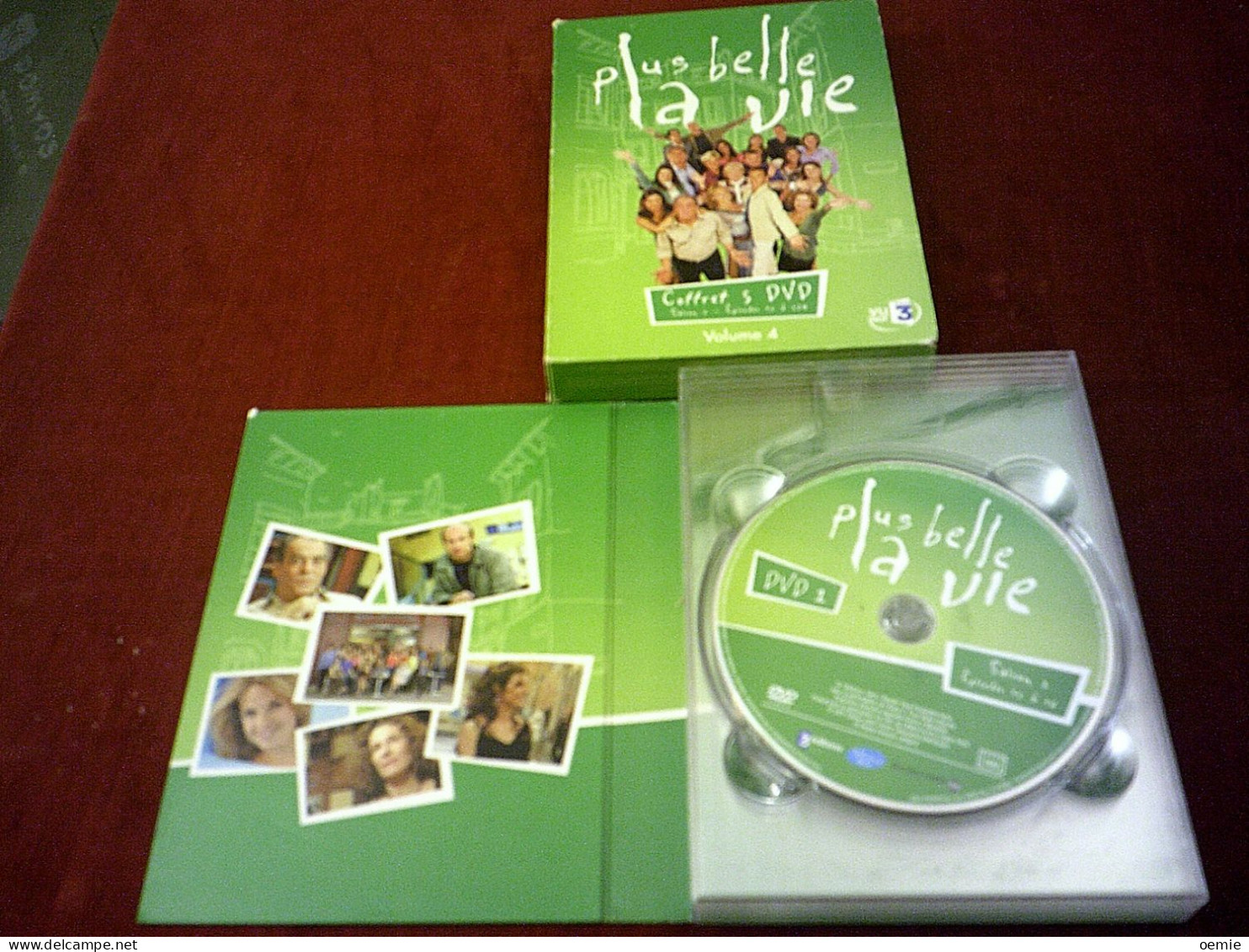 PLUS BELLE LA VIE SAISON 1 COFFRET 5 DVD EPISODES DE 91 A  120   //  30 FOIS 26 MIN ENVIRON - Colecciones & Series