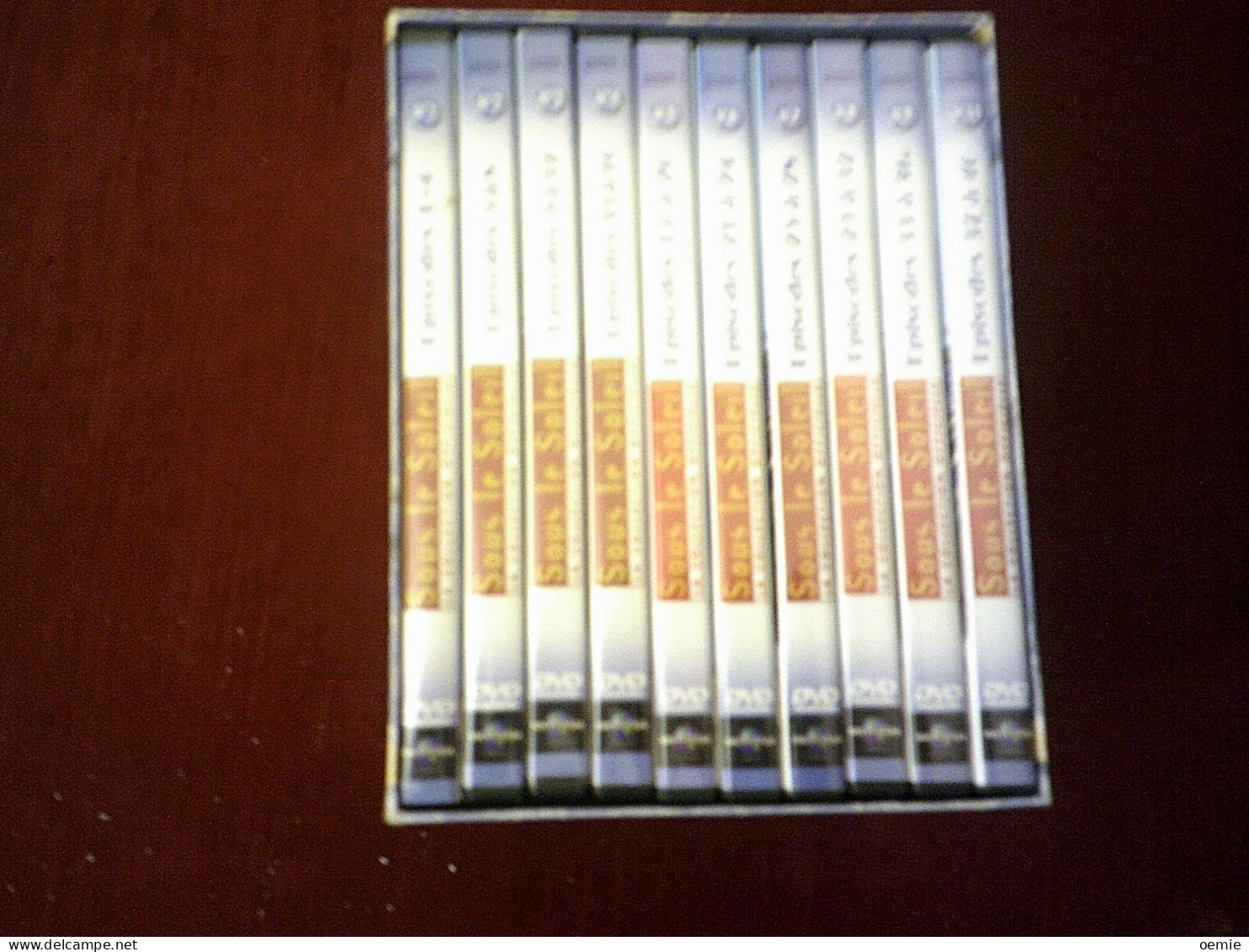 SOUS LE SOLEIL  SAISON 1 COFFRET 10 DVD EPISODES DE 1 A  40  //  40  FOIS 52 MIN ENVIRON - Collezioni & Lotti