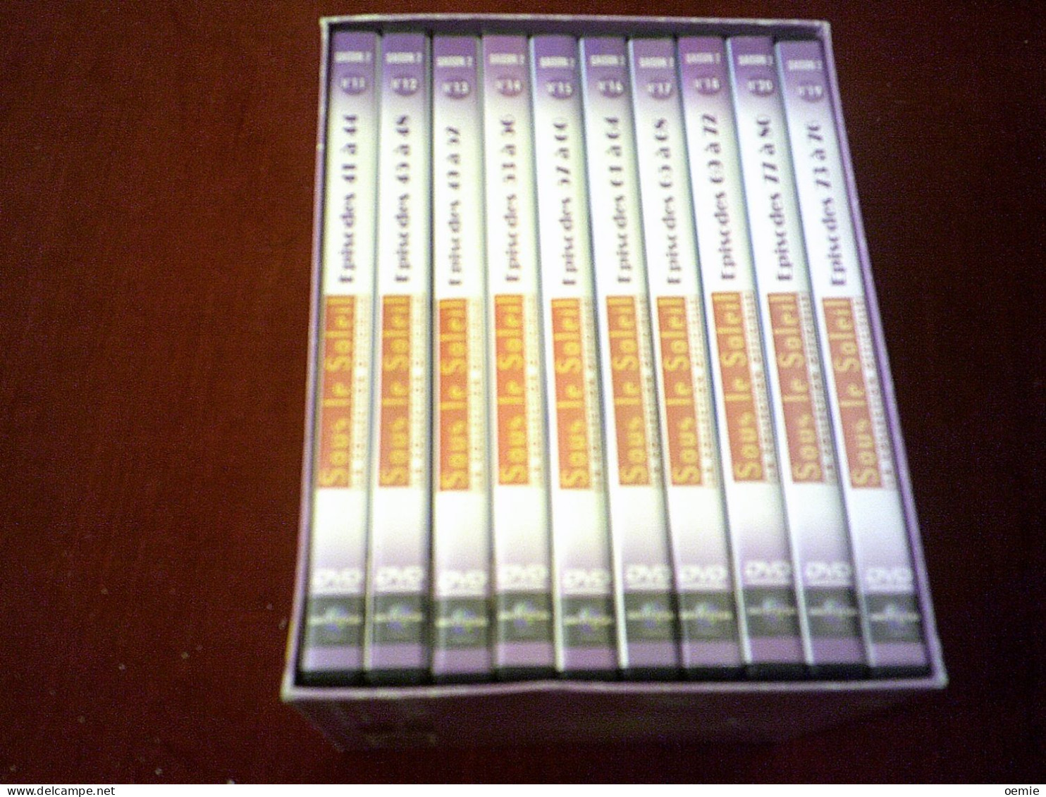 SOUS LE SOLEIL  SAISON 2 COFFRET 10 DVD EPISODES DE 41  A  50   //  40  FOIS 52 MIN ENVIRON - Collections, Lots & Séries