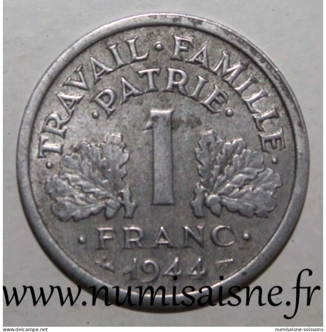 GADOURY 473a - 1 FRANC 1944 C - Castelsarrasin - TYPE MORLON ALU - KM 885a - TTB+ - 1 Franc