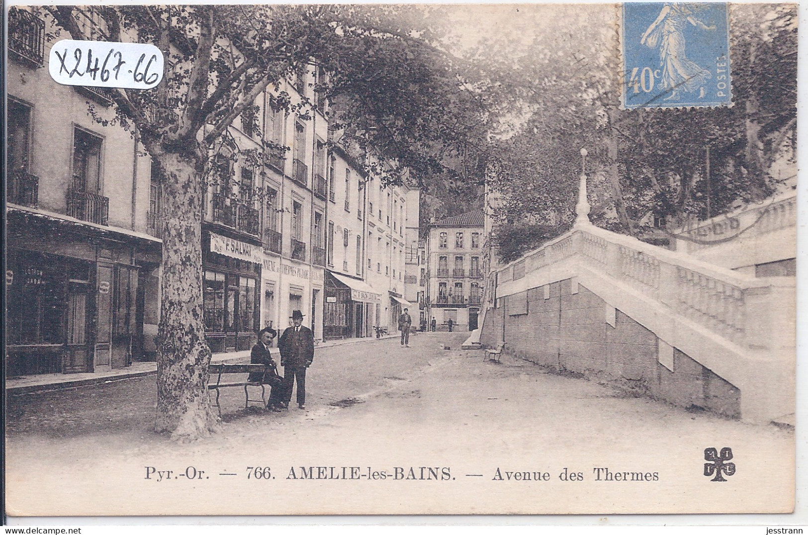 AMELIE-LES-BAINS- AVENUE DES THERMES - Amélie-les-Bains-Palalda