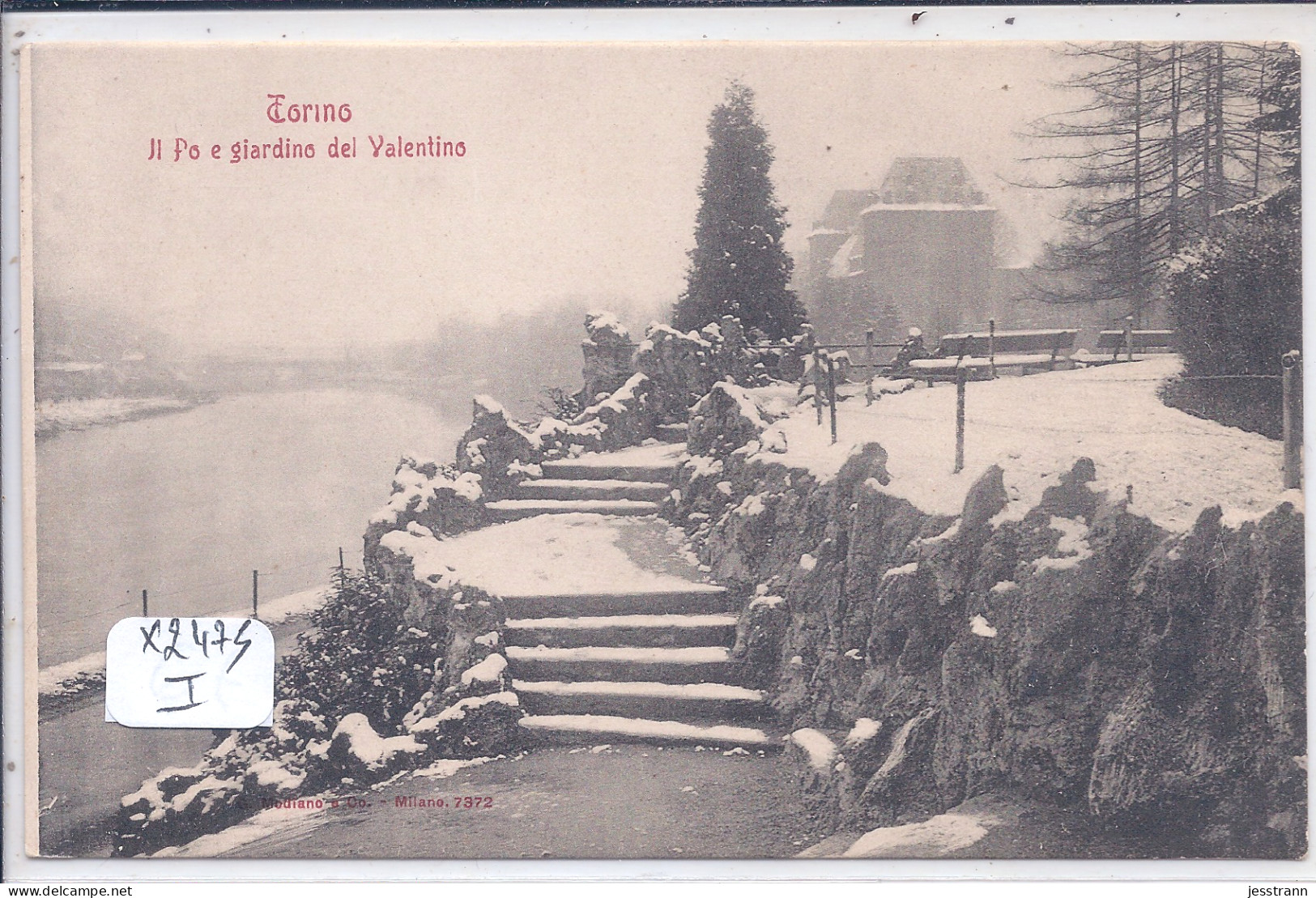 TORINO- TURIN- IL PO E GIARDINO DEL VALENTINO - Parken & Tuinen