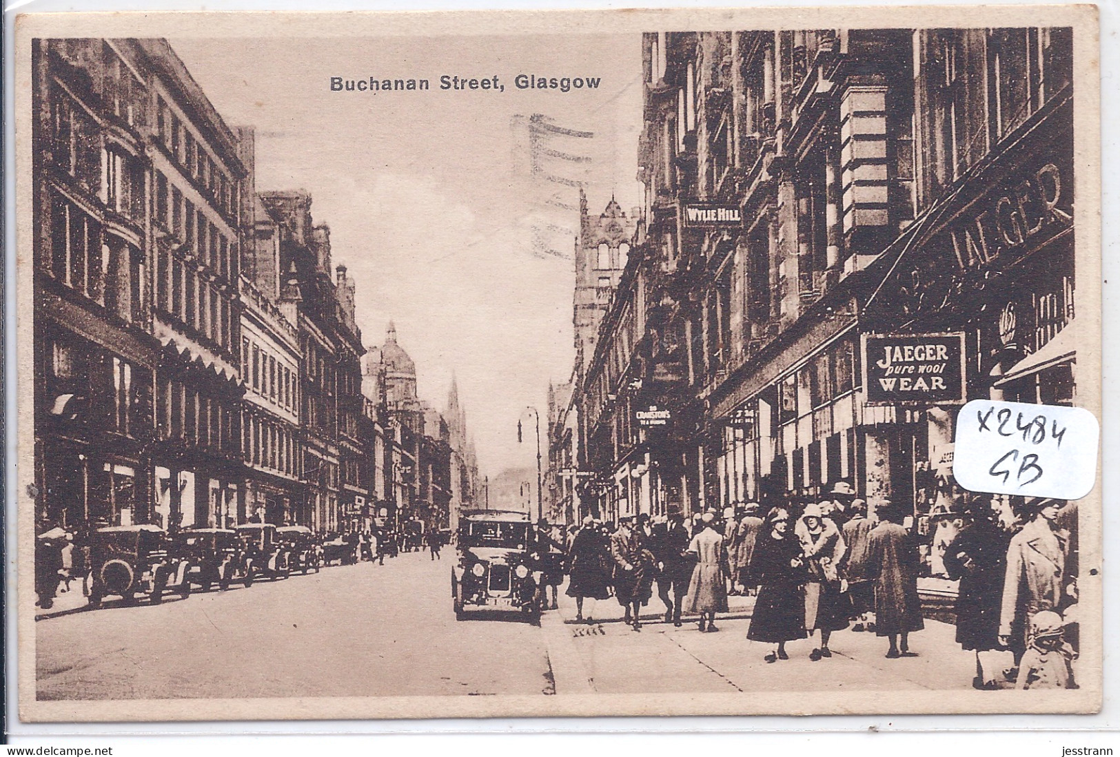 GLASGOW- BUCHANAN STREET- PUB JAEGER - Lanarkshire / Glasgow