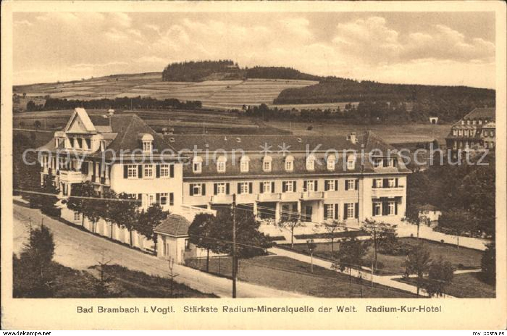 42209966 Bad Brambach Radium Kurhotel Radium Mineralquelle Bad Brambach - Bad Brambach