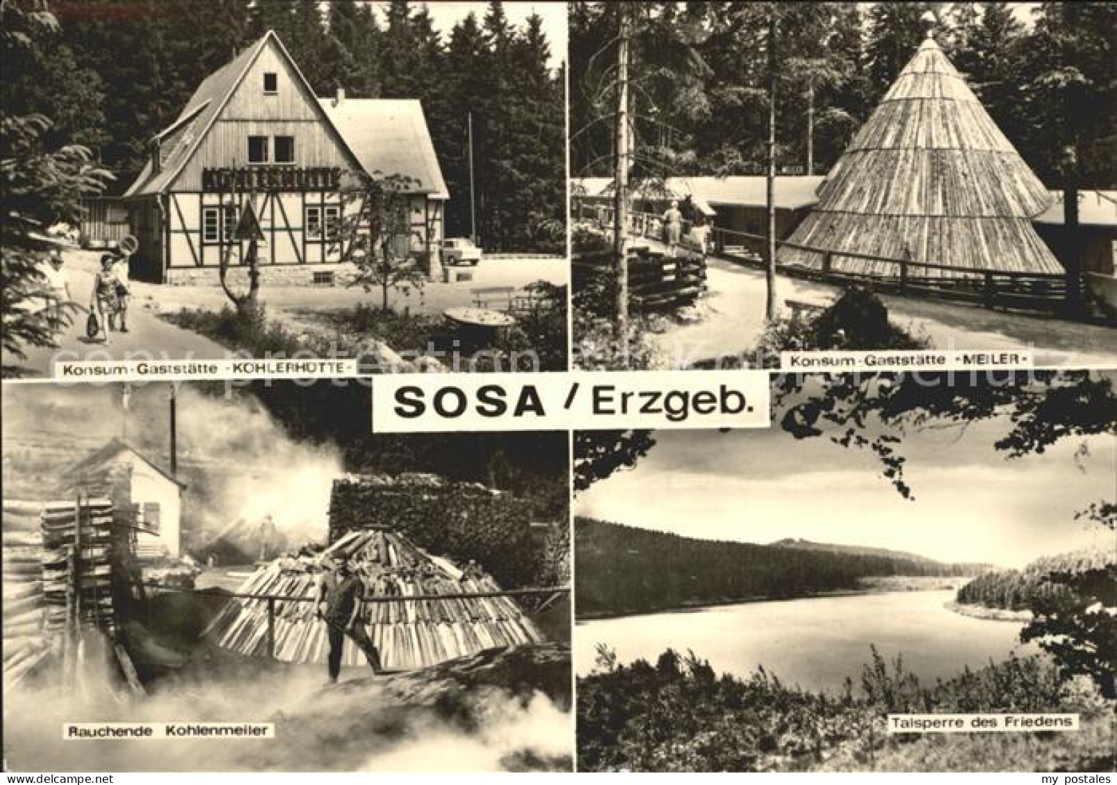 42206869 Sosa Erzgebirge Konsum Gaststaette Koehlerhuette Meiler Talsperre Des F - Sosa