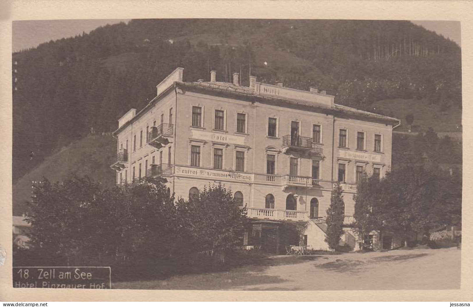 AK - (Slzb) ZELL Am SEE - Hotel Pinzgauer Hof 1910 - Zell Am See