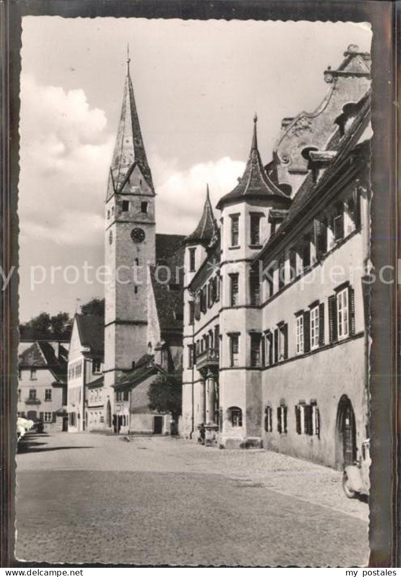 42031144 Pappenheim Mittelfranken Evangelische Stadtkirche Alte Schloss Pappenhe - Pappenheim