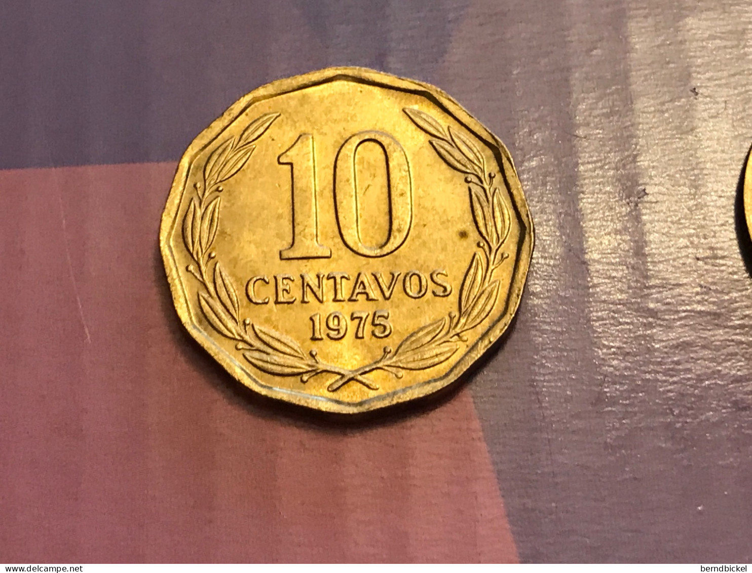 Münze Münzen Umlaufmünze Chile 10 Centavos 1975 - Chile