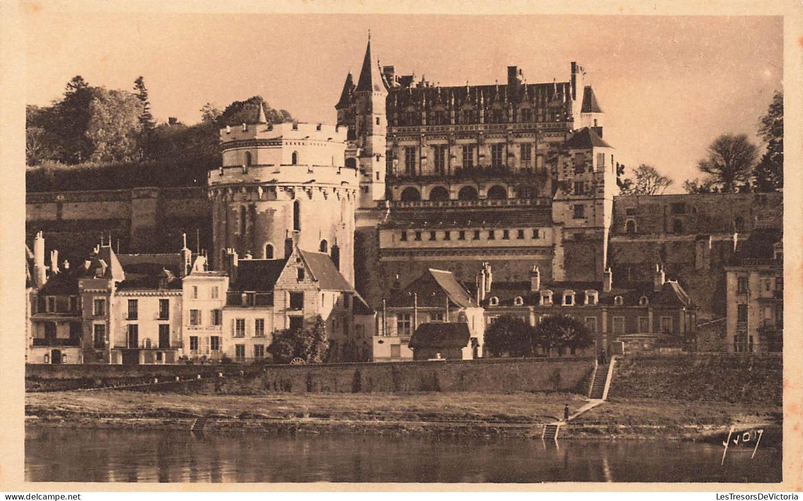 FRANCE - Amboise - Vue Générale Du Château - Carte Postale Ancienne - Amboise