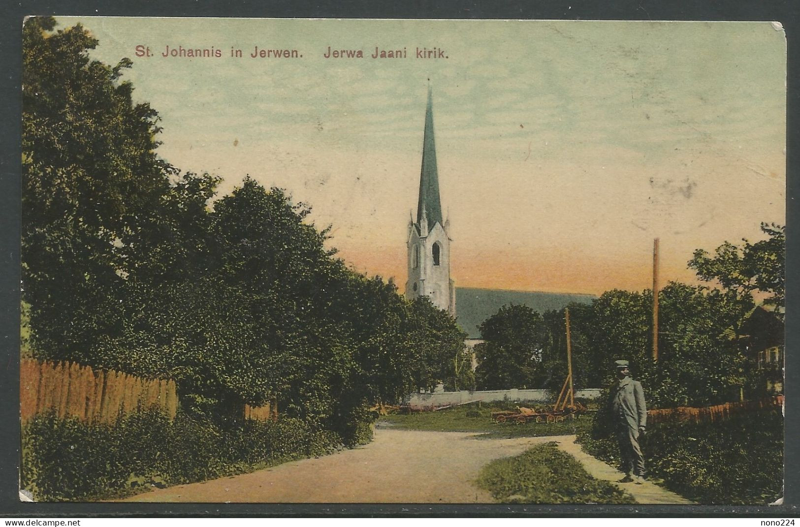 Carte P ( St. Johannis In Jerwen ) - Estonia