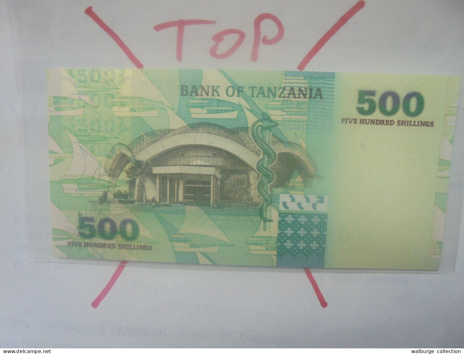 TANZANIE 500 SHILLINGI 2003 Neuf (B.32) - Tanzania