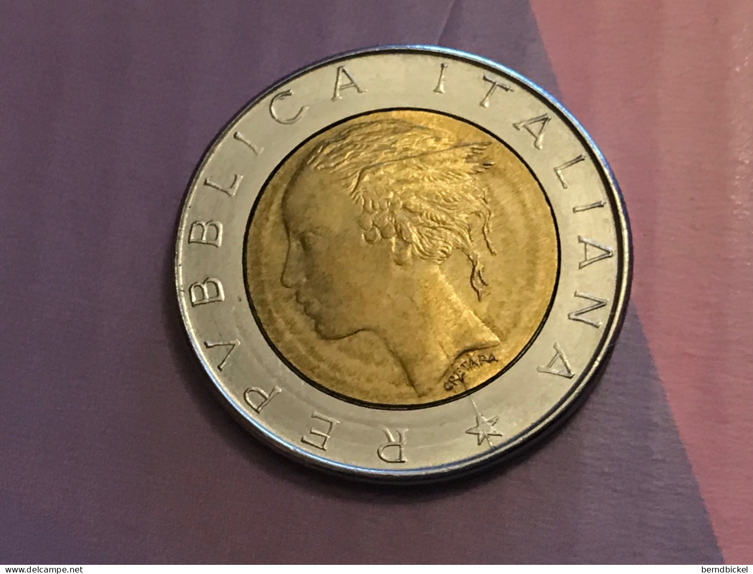 Münze Münzen Umlaufmünze Italien 500 Lire 1983 - 500 Lire
