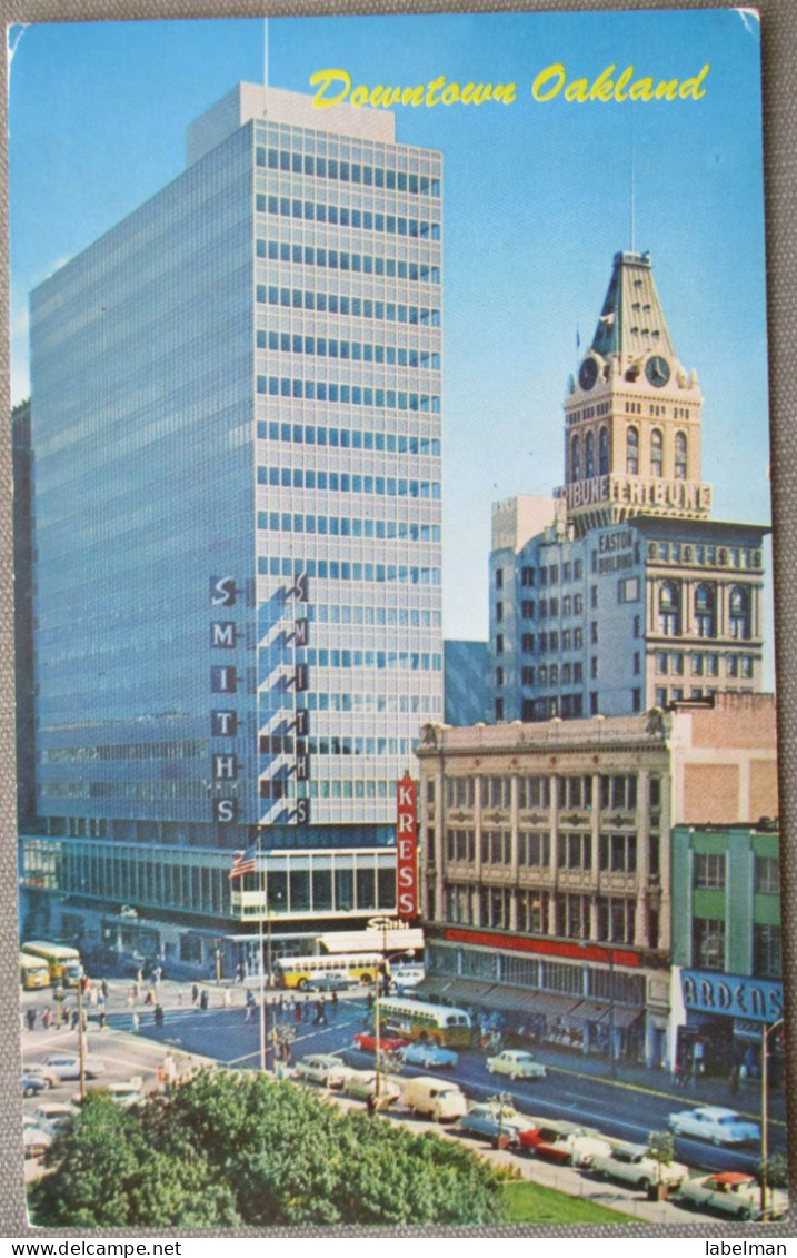 USA CALIFORNIA DOWNTOWN OAKLAND KARTE CARD POSTCARD CARTE POSTALE POSTKARTE CARTOLINA ANSICHTSKARTE - Long Beach