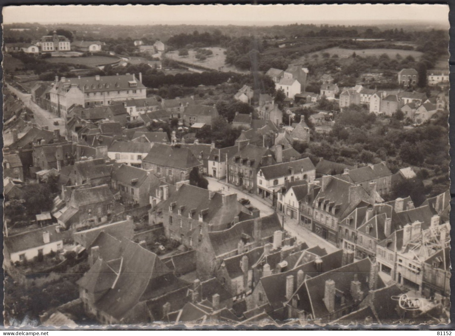 GUEMENE-sur-SCORFF    Morbihan      lot de    7 CPSM   dont vues aériennes        non écrites