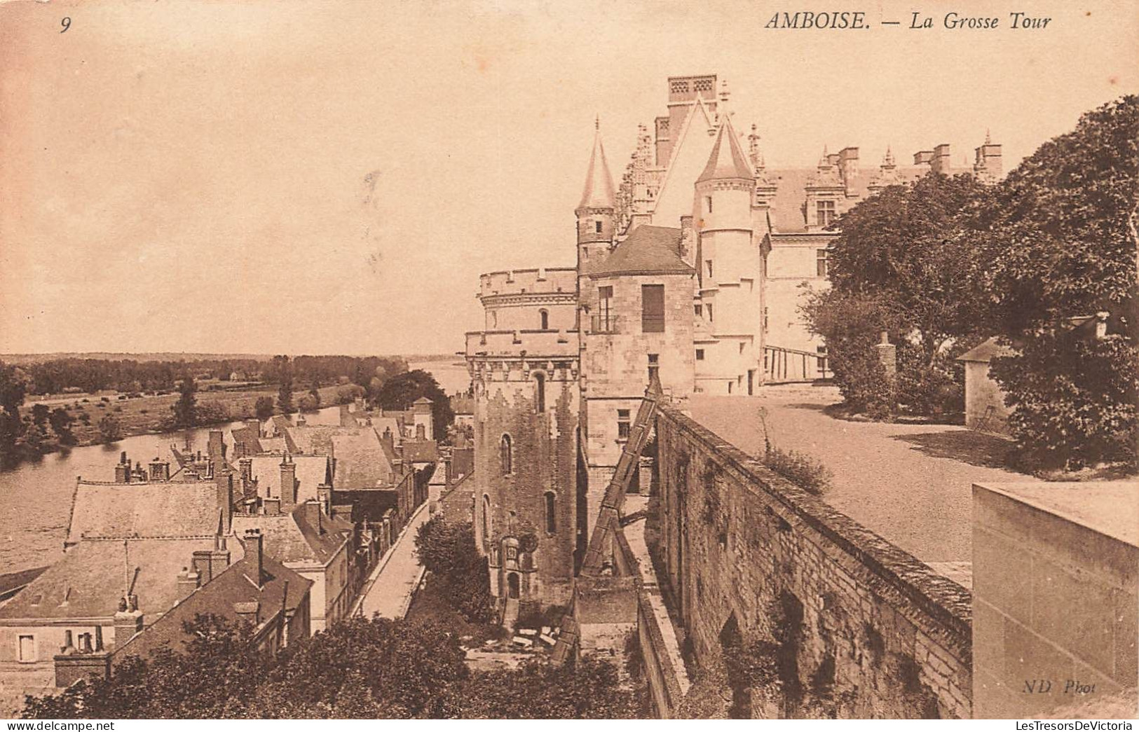 FRANCE - Amboise - Vue Sur La Grosse Tour - Carte Postale Ancienne - Amboise