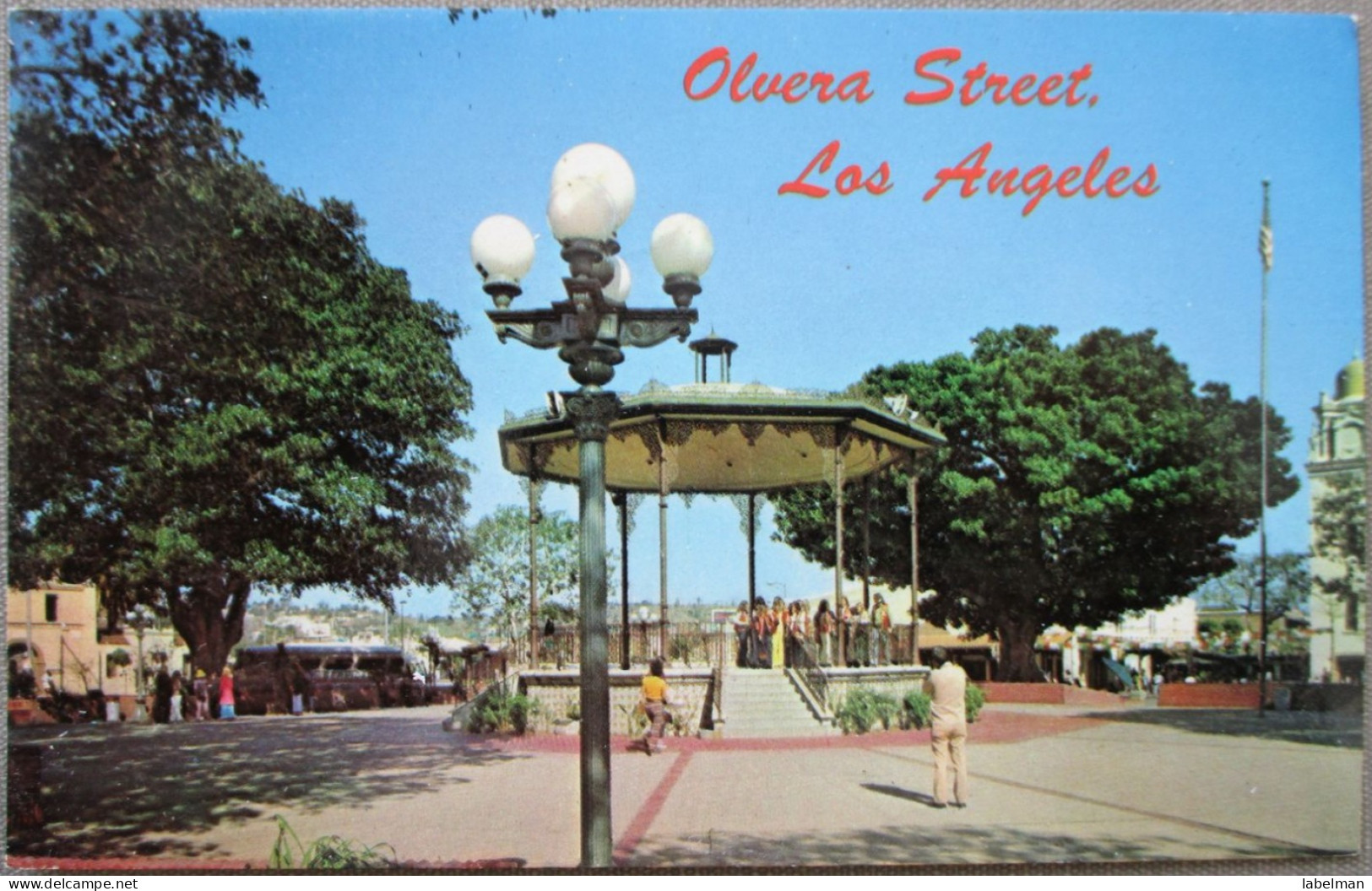 USA CALIFORNIA LOS ANGELES OLIVIERA STREET KIOSKO KARTE CARD POSTCARD CARTE POSTALE POSTKARTE CARTOLINA ANSICHTSKARTE - Long Beach