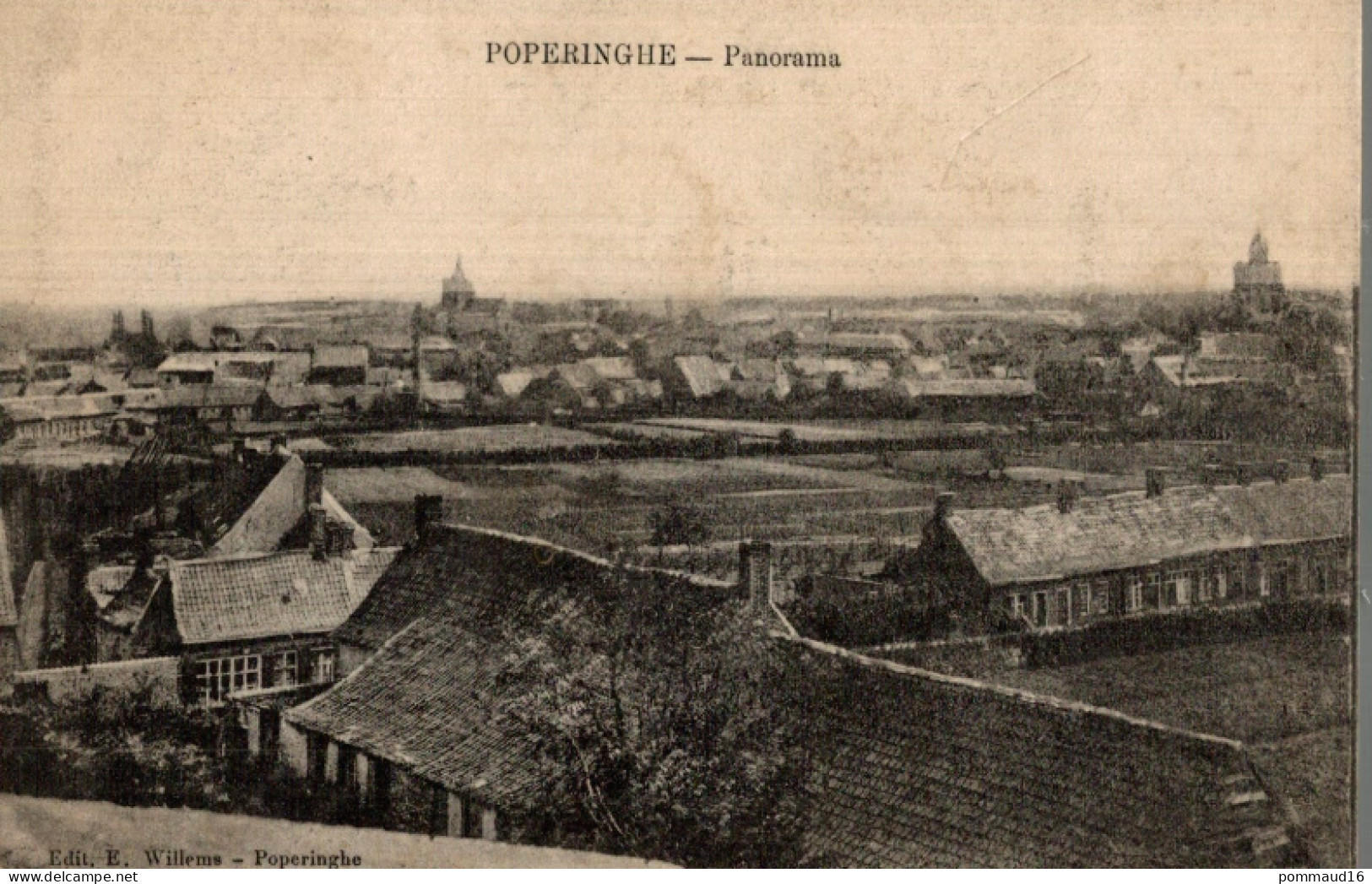 CPA Poperinghe Panorama - Poperinge