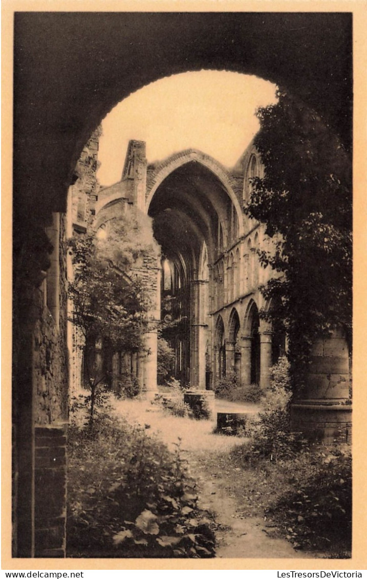 BELGIQUE - Abbaye De Villers - Intérieur De L'église - Carte Postale Ancienne - Villers-la-Ville