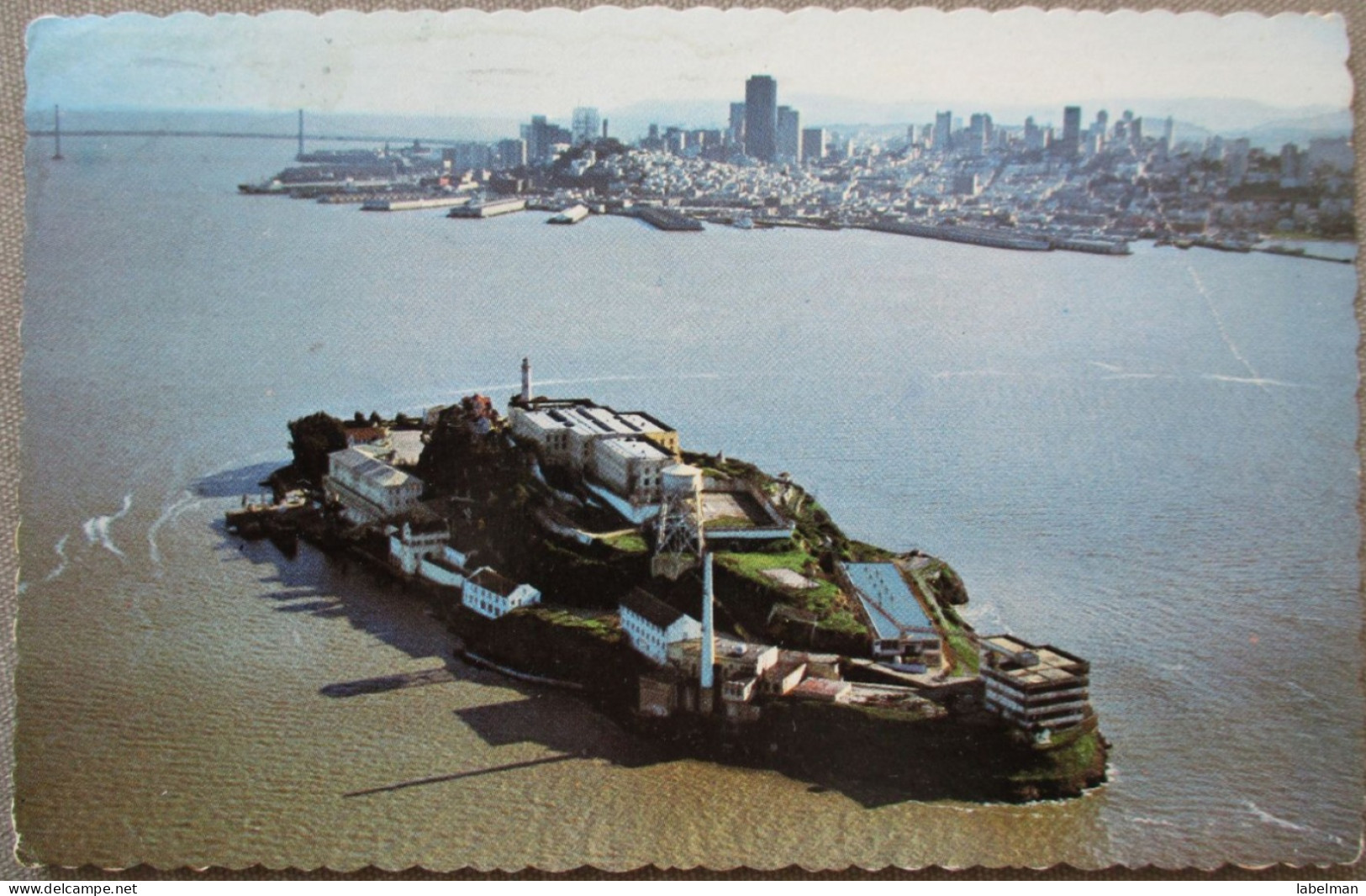 USA CALIFORNIA SAN FRANCISCO ALCATRAZ ISLAND KARTE CARD POSTCARD CARTE POSTALE POSTKARTE CARTOLINA ANSICHTSKARTE - Long Beach