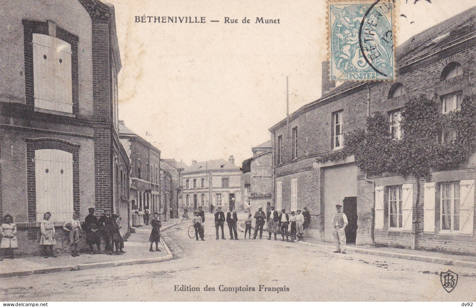 MARNE BETHENIVILLE RUE DE MUNET - Bétheniville
