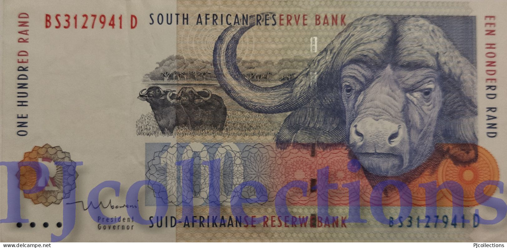 SOUTH AFRICA 100 RAND 1999 PICK 126b XF - Südafrika