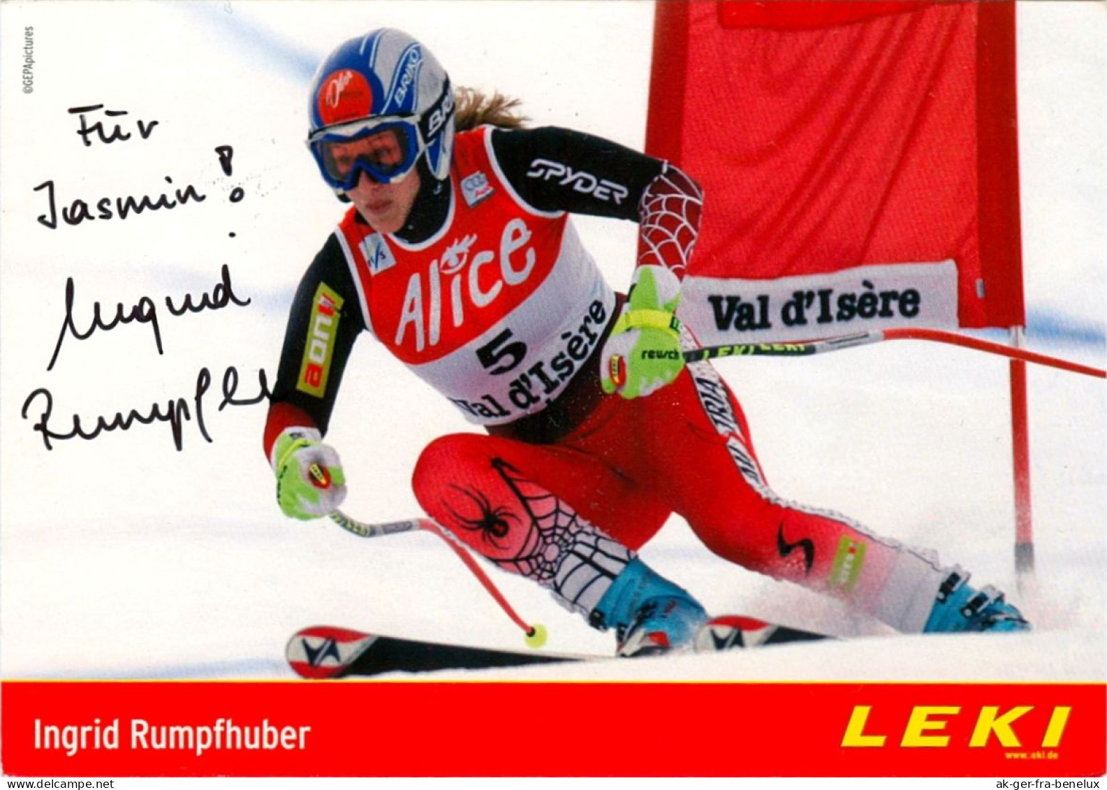 LEKI-AK Ski Alpin Ingrid Rumpfhuber ÖSV Grieskirchen Gosau Oberlaab Wels Bad Ischl Österreich Austria Autriche FIS Schi - Sports D'hiver