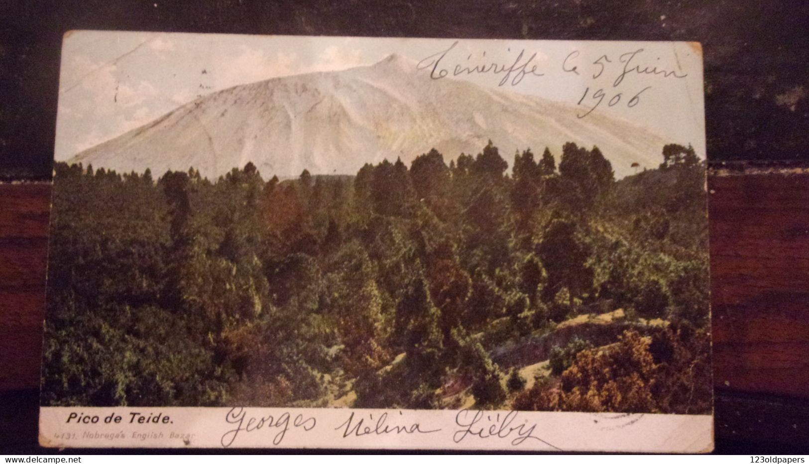 TENERIFE PICO DE TEIDE 1906 - Other & Unclassified