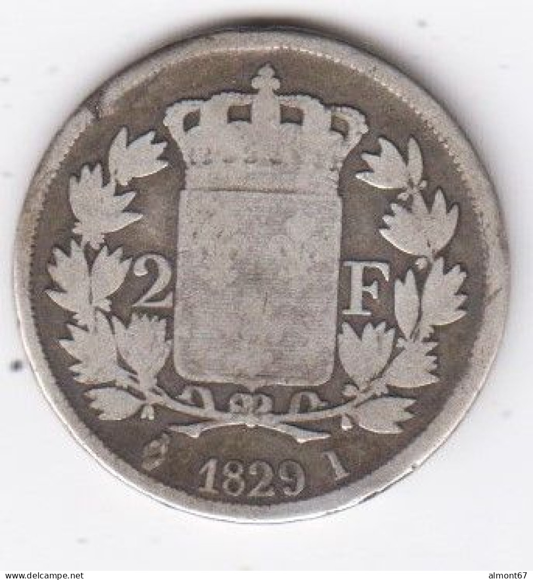 2 Francs  Charles X  1829 I - 2 Francs