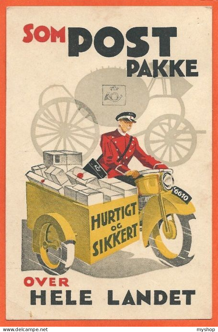 DK087_*   POST PACKAGES To The WHOLE COUNTRY*  SENT To HORSENS 1935 - Dänemark