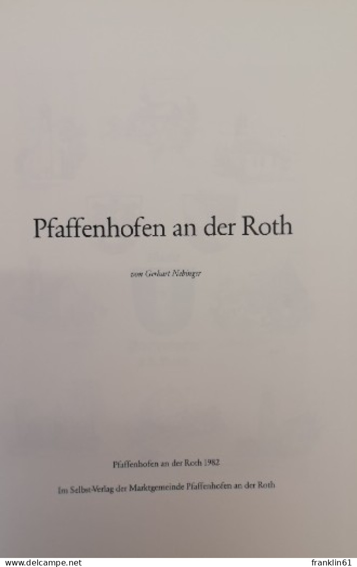 Pfaffenhofen An Der Roth. - 4. 1789-1914