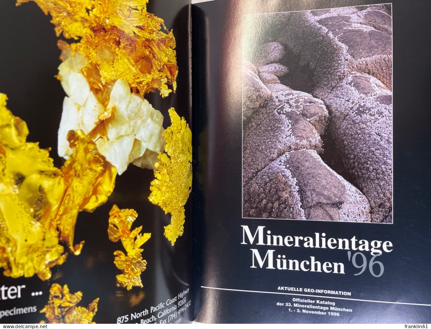 Mineralientage München : Messethemenheft 96. - Andere & Zonder Classificatie