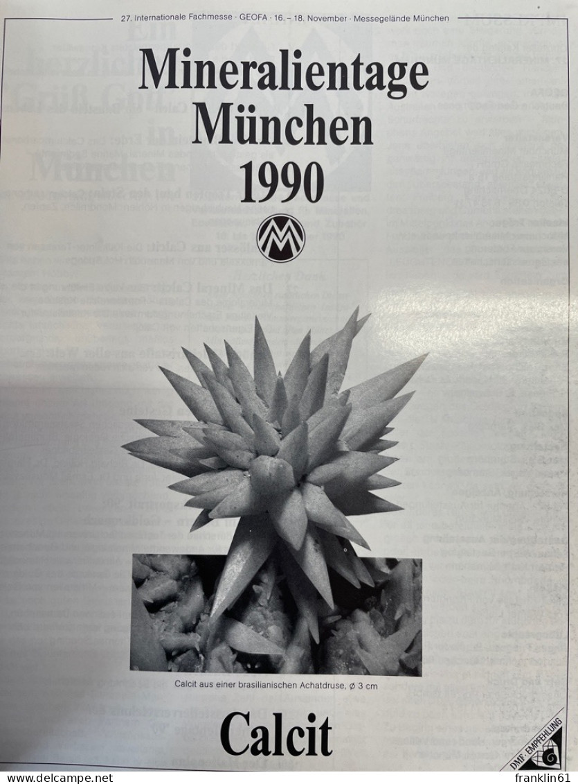 The Munich Show. Mineralientage München. 1990. - Sonstige & Ohne Zuordnung