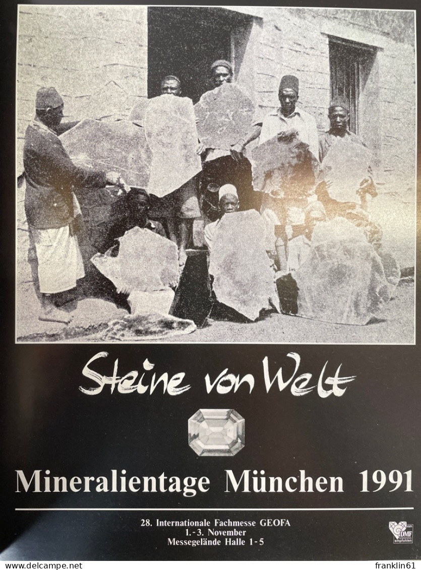 Mineralientage München : Messethemenheft 1991. - Otros & Sin Clasificación