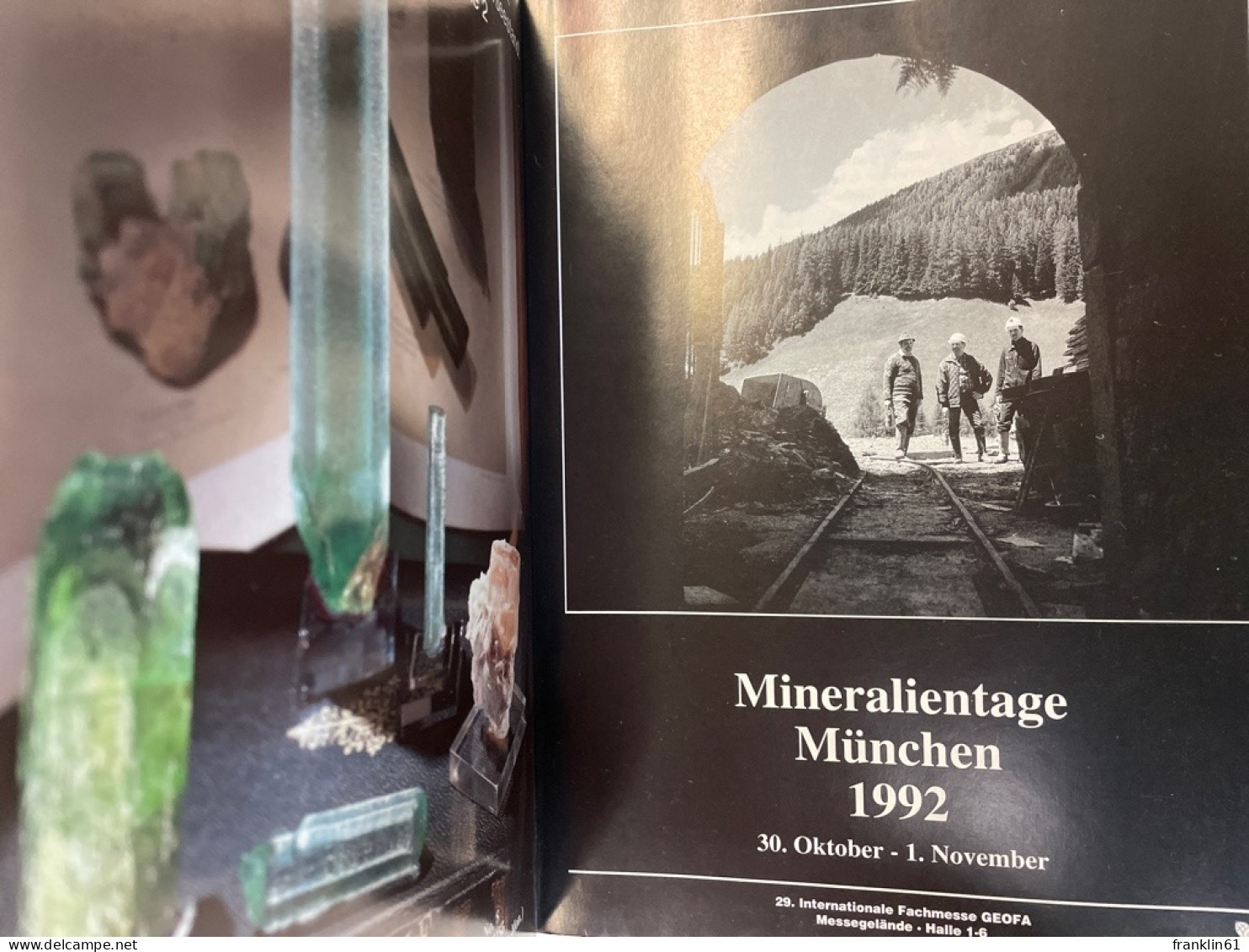 Mineralientage München : Messethemenheft 1992. - Otros & Sin Clasificación